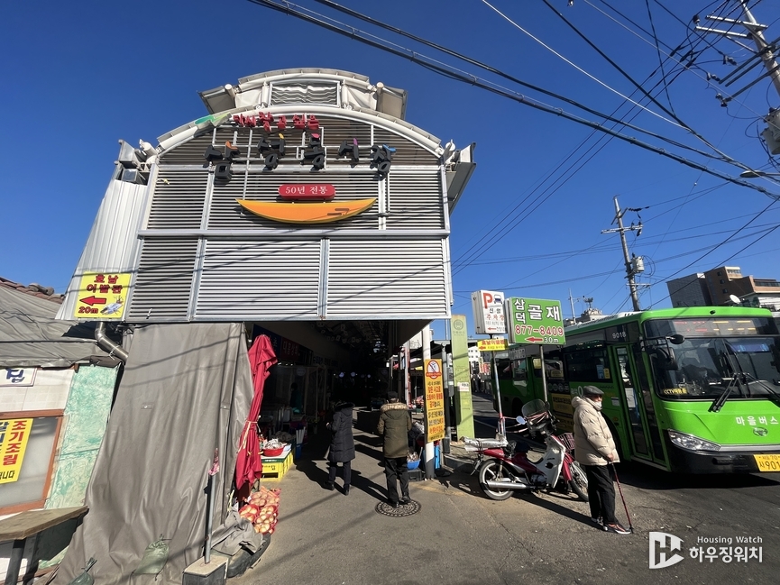 신림뉴타운 내 신림1구역 현장