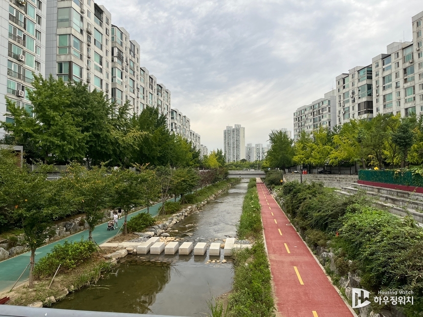 올림픽선수촌 단지 내 전경(하우징워치 촬영)