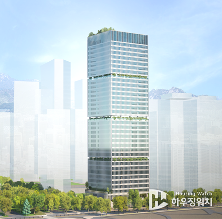 세운6-4-22·23 재정비촉진구역 업무시설 조감도. (사진제공=서울시)