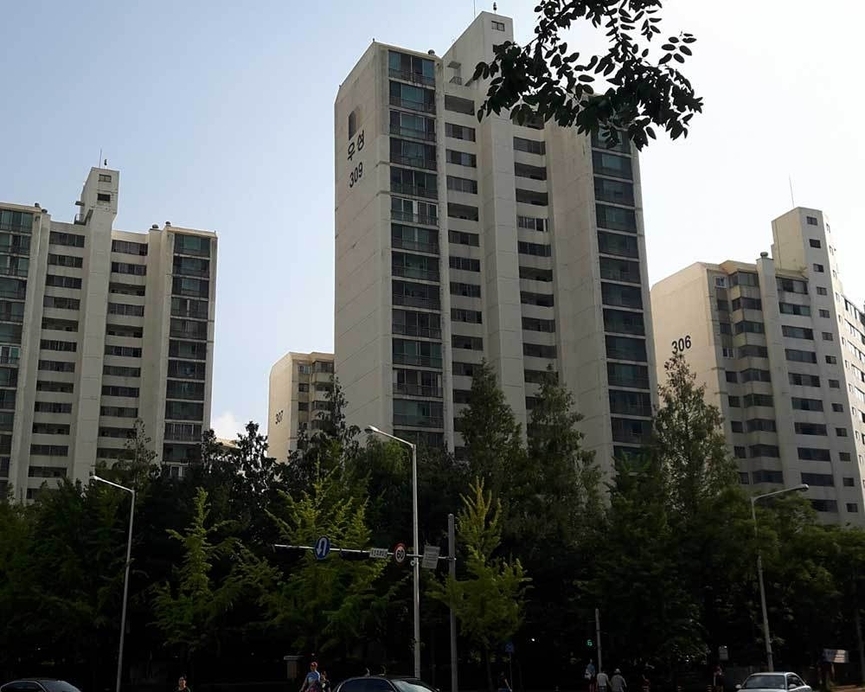 평촌 목련3단지 우성아파트 / 쌍용건설 홈페이지