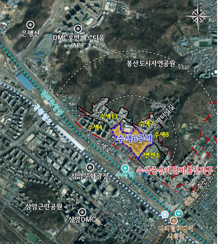 서울 수색6구역 위치도 /서울시