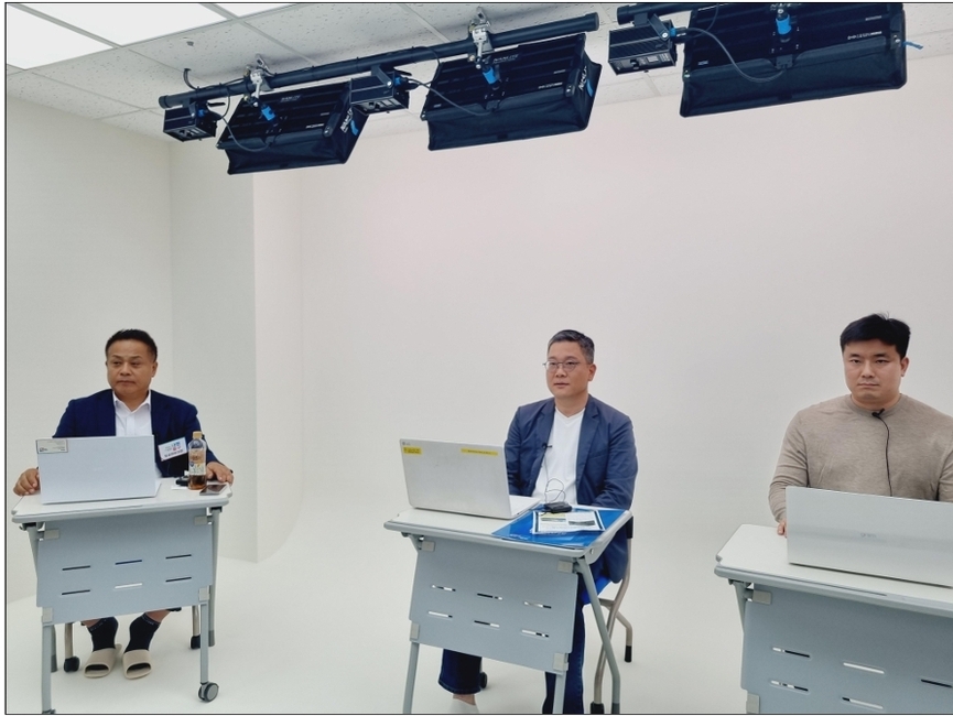신당 시공자 선정 관련 라이브 커머스 사전 리허설 /중구청
