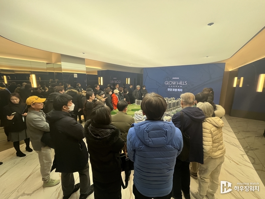 삼성물산 홍보관 내 모습 / 하우징워치 