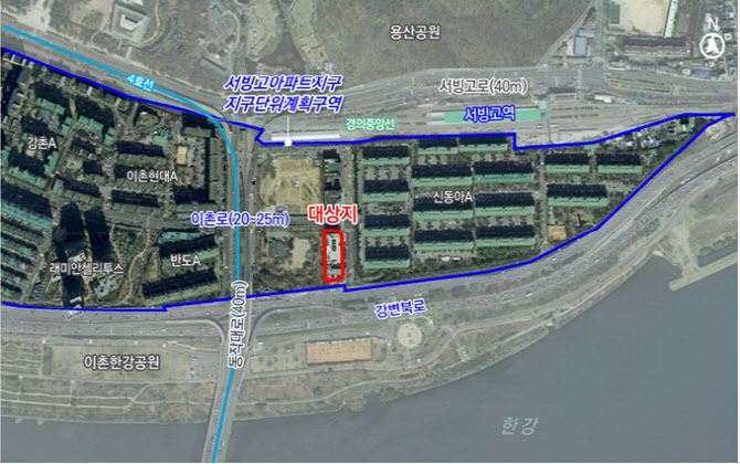 용산구 용산동6가 69-167번지 일원 위치도 /서울시