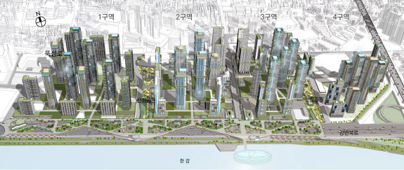 성수전략정비구역(1구역~4구역) / 서울시