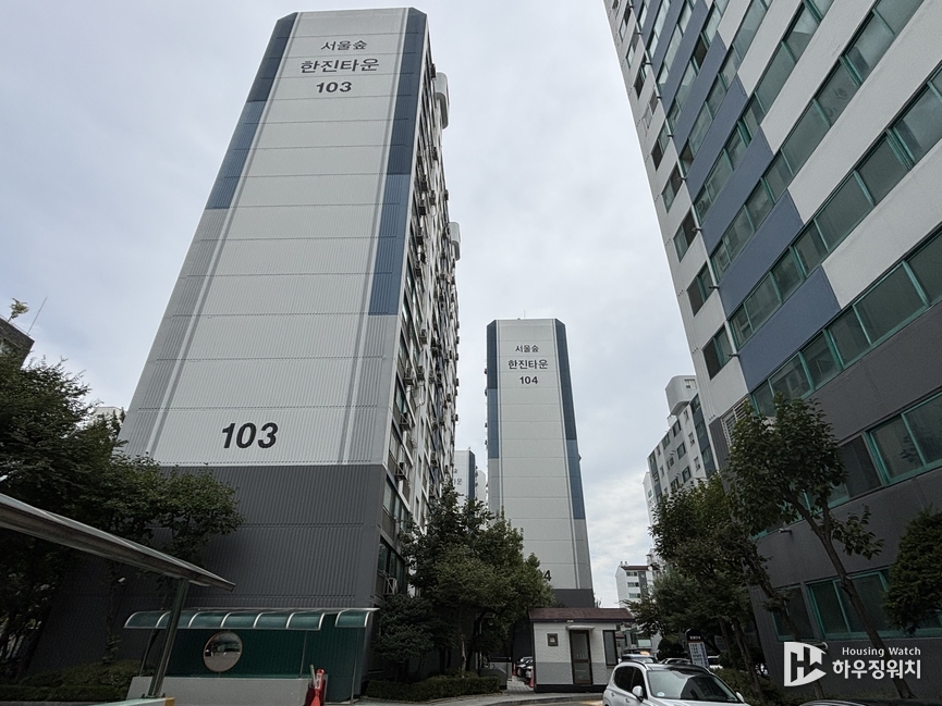 서울숲 한진타운 전경 / 하우징워치 DB