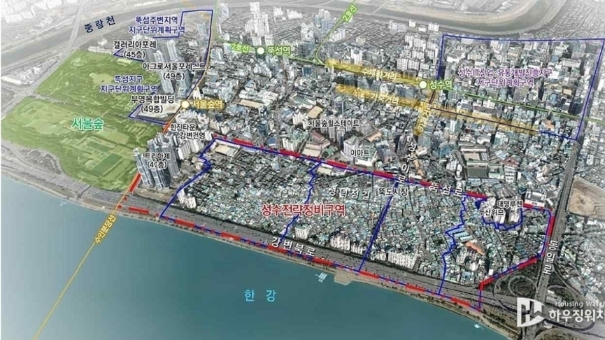 'Only 성수1' 보여준 GS건설, 본진 택한 현대…재주목되는 성수4