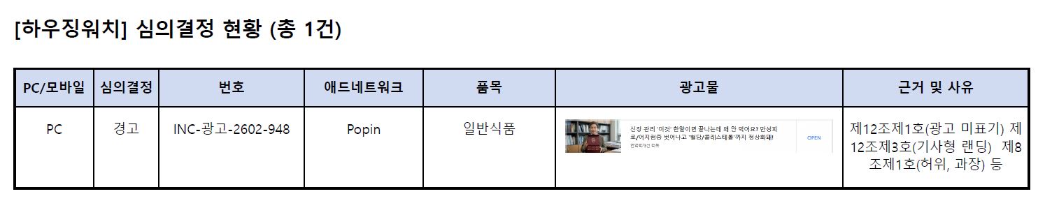 인터넷신문윤리위원회 심의결정